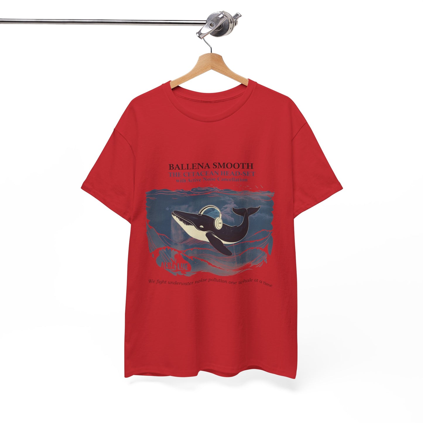 Whale Headphones - T-shirt