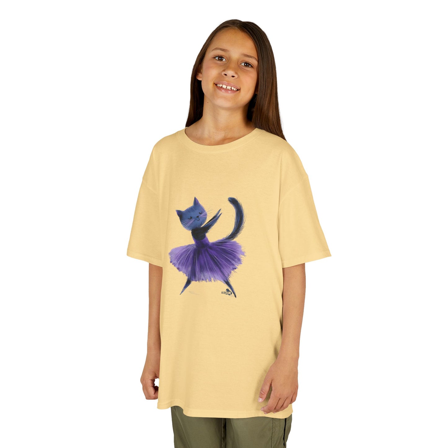 Ballerina Cat - Youth T-shirt