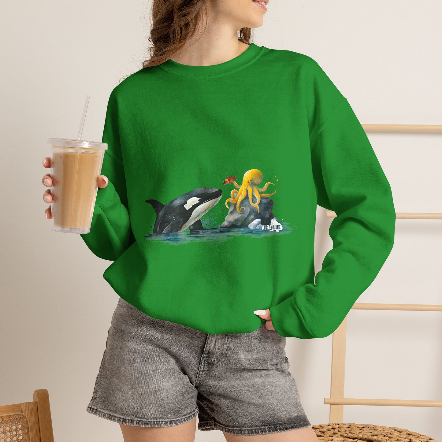 Ocean Wildlife - Crewneck Sweatshirt