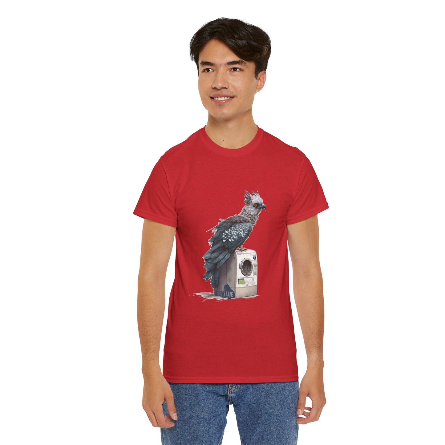 Harpy Eagle Sitting on a Washing Machine  - T-Shirt