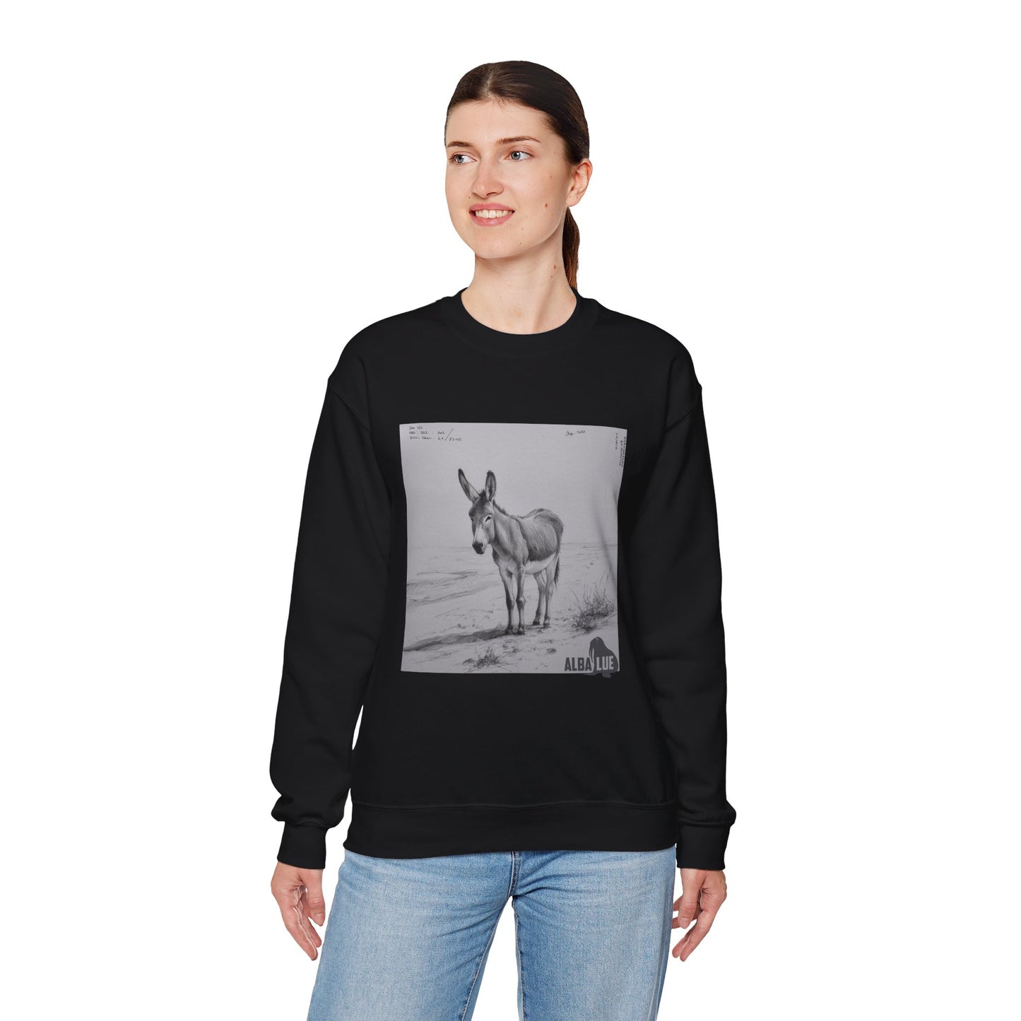 Donkey Lovers design - Crewneck Sweatshirt