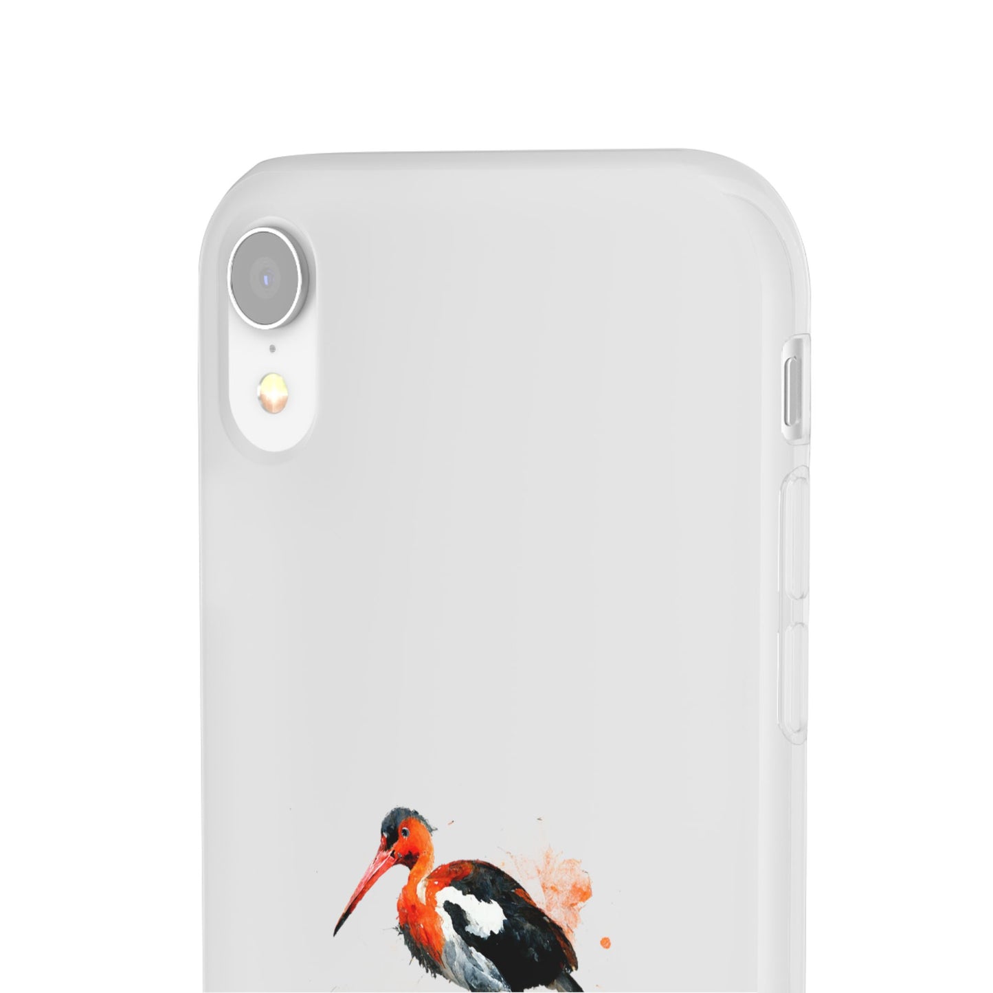 Bird Watercolor Phone Case — Painted Water Bird Flexi Case