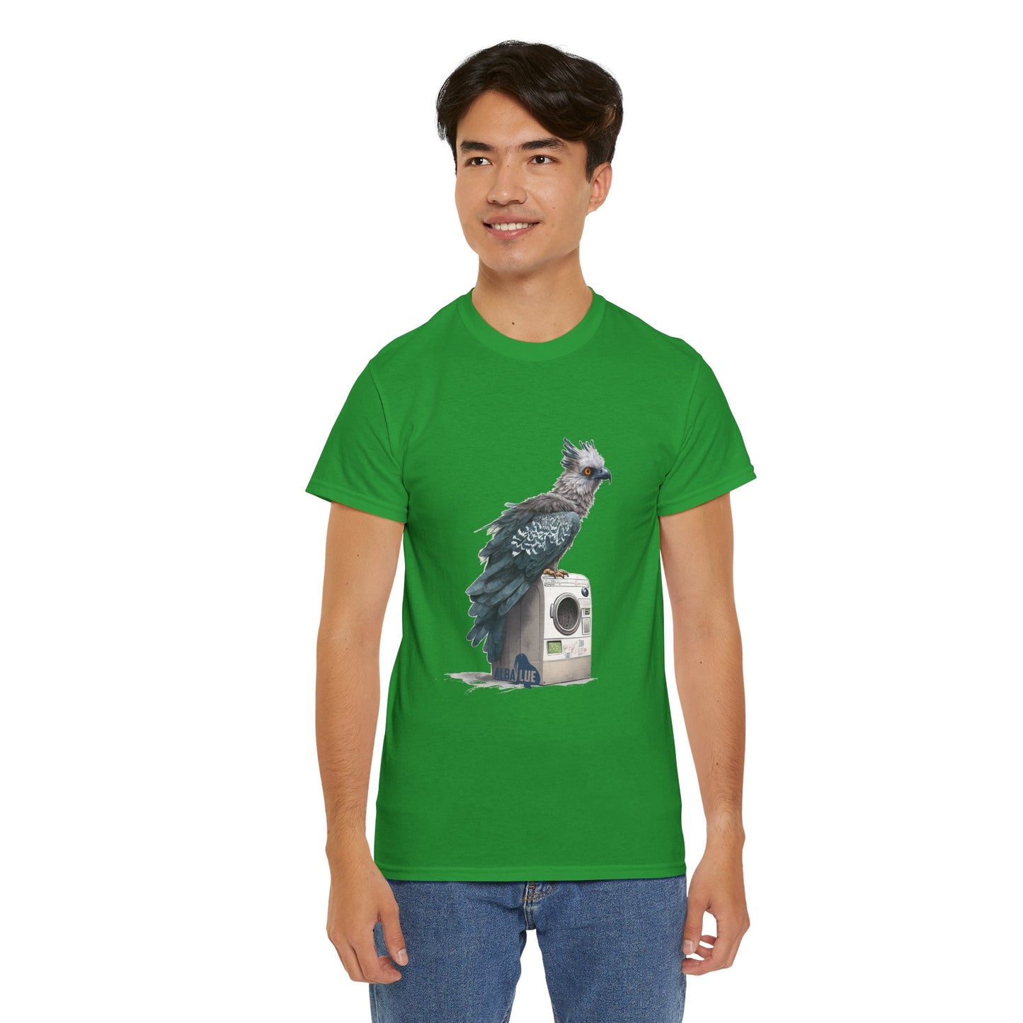 Harpy Eagle Sitting on a Washing Machine  - T-Shirt