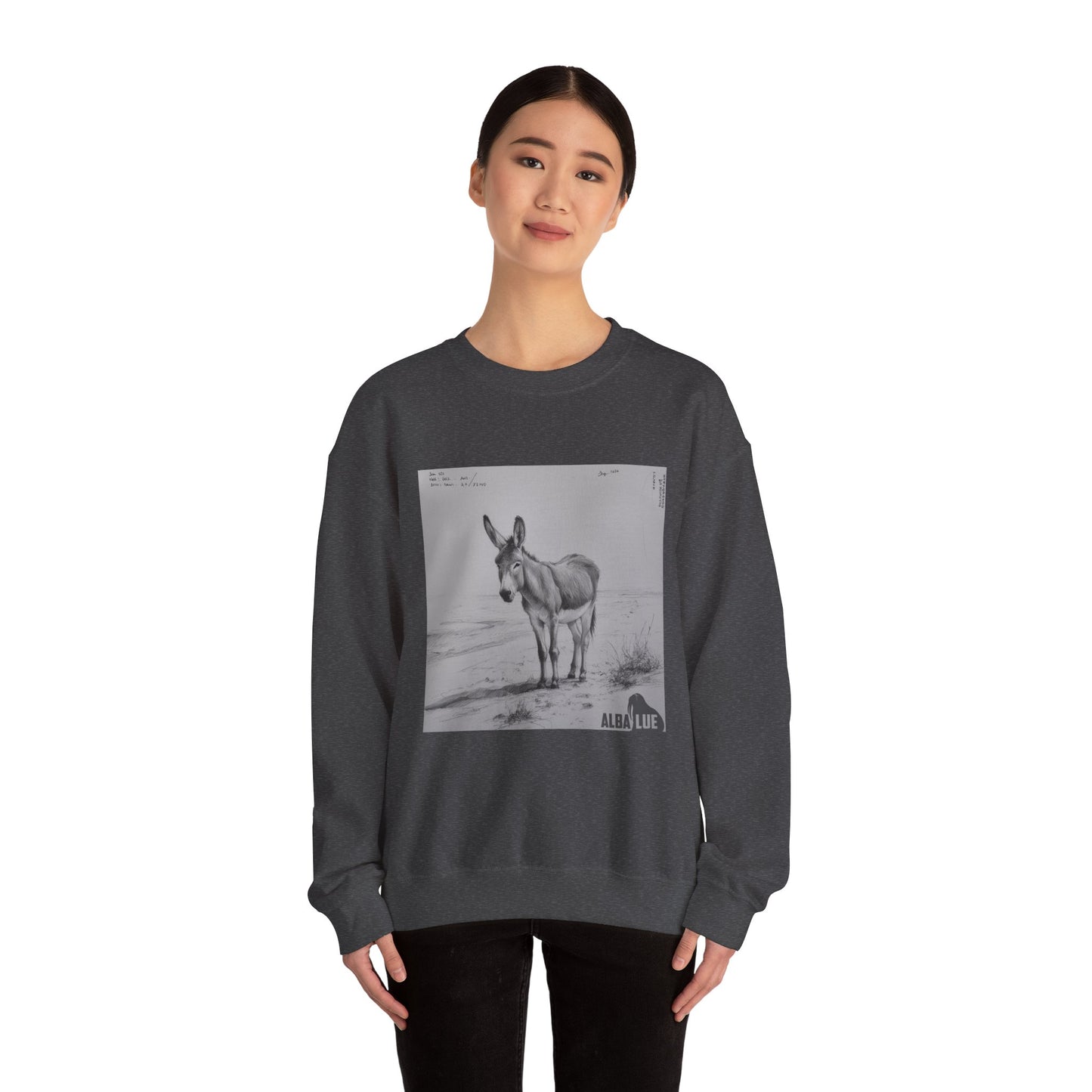 Donkey Lovers design - Crewneck Sweatshirt