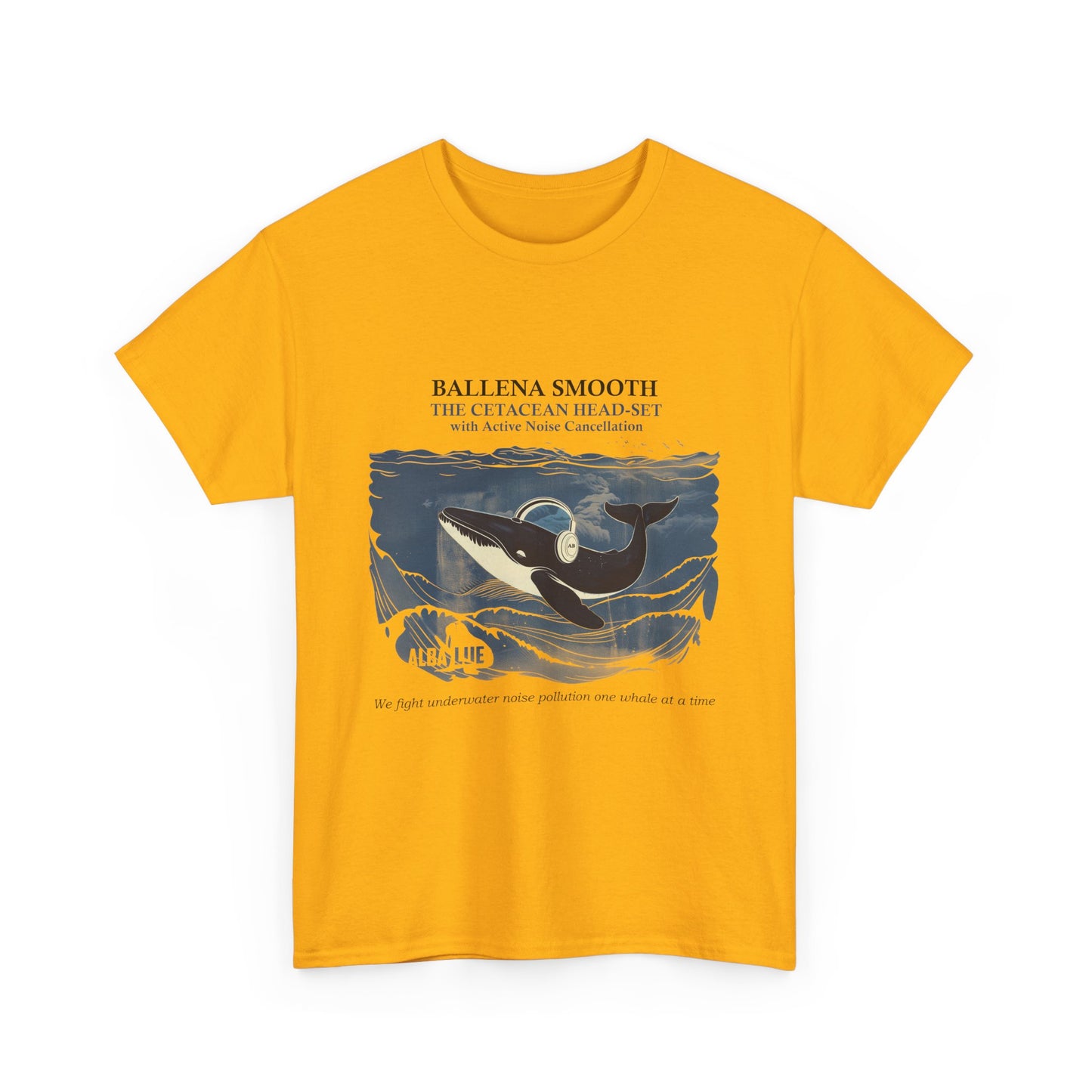 Whale Headphones - T-shirt