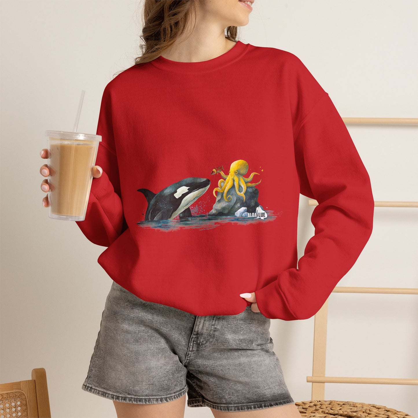 Ocean Wildlife - Crewneck Sweatshirt