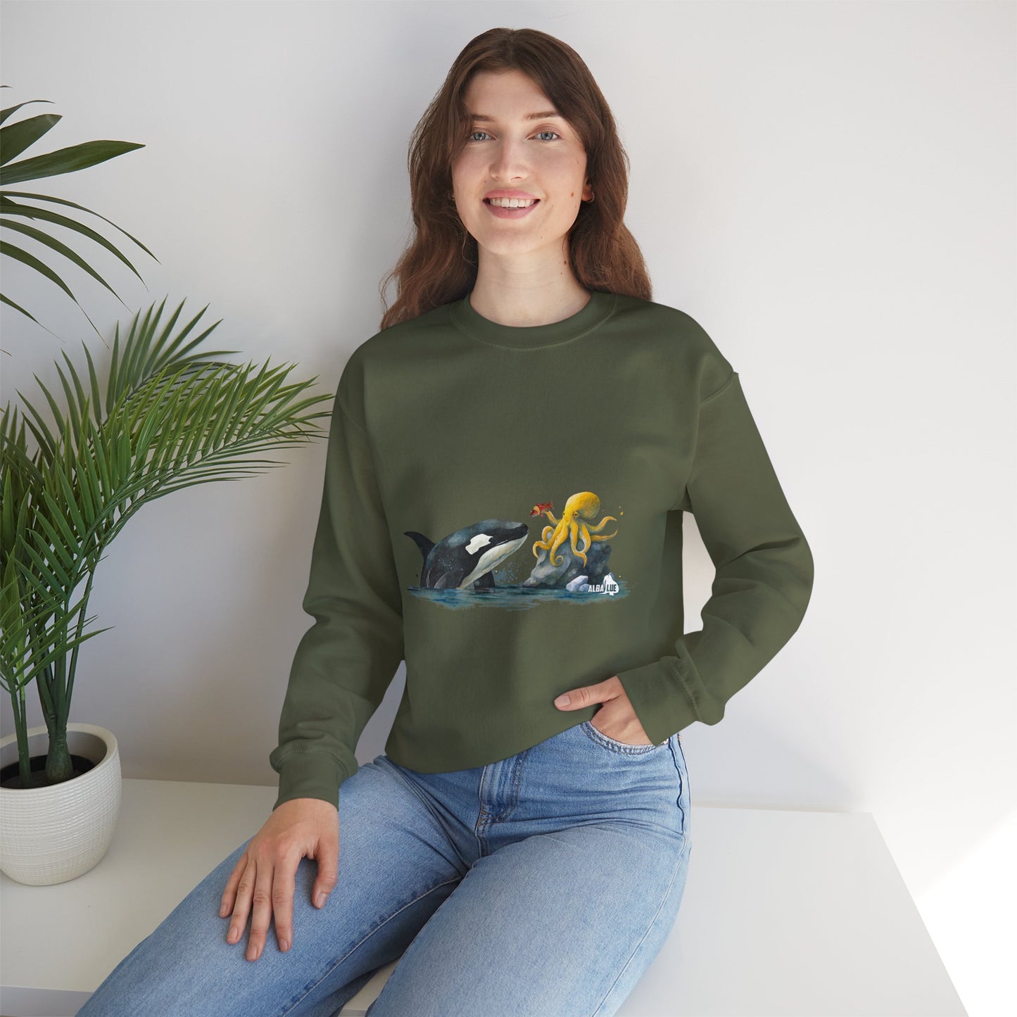 Ocean Wildlife - Crewneck Sweatshirt