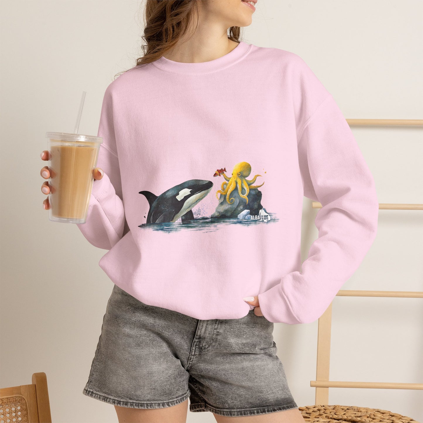 Ocean Wildlife - Crewneck Sweatshirt