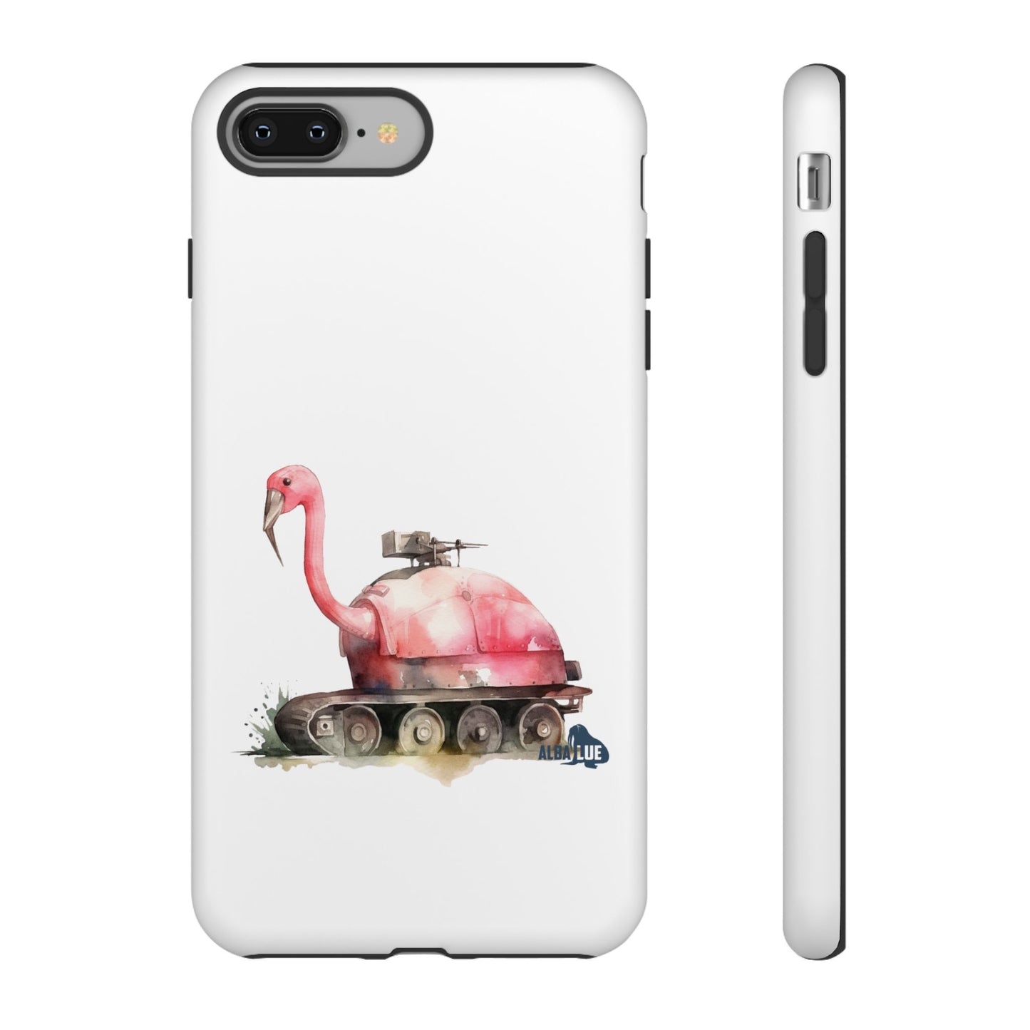 Phone Case — Flamingo Tank Illustration