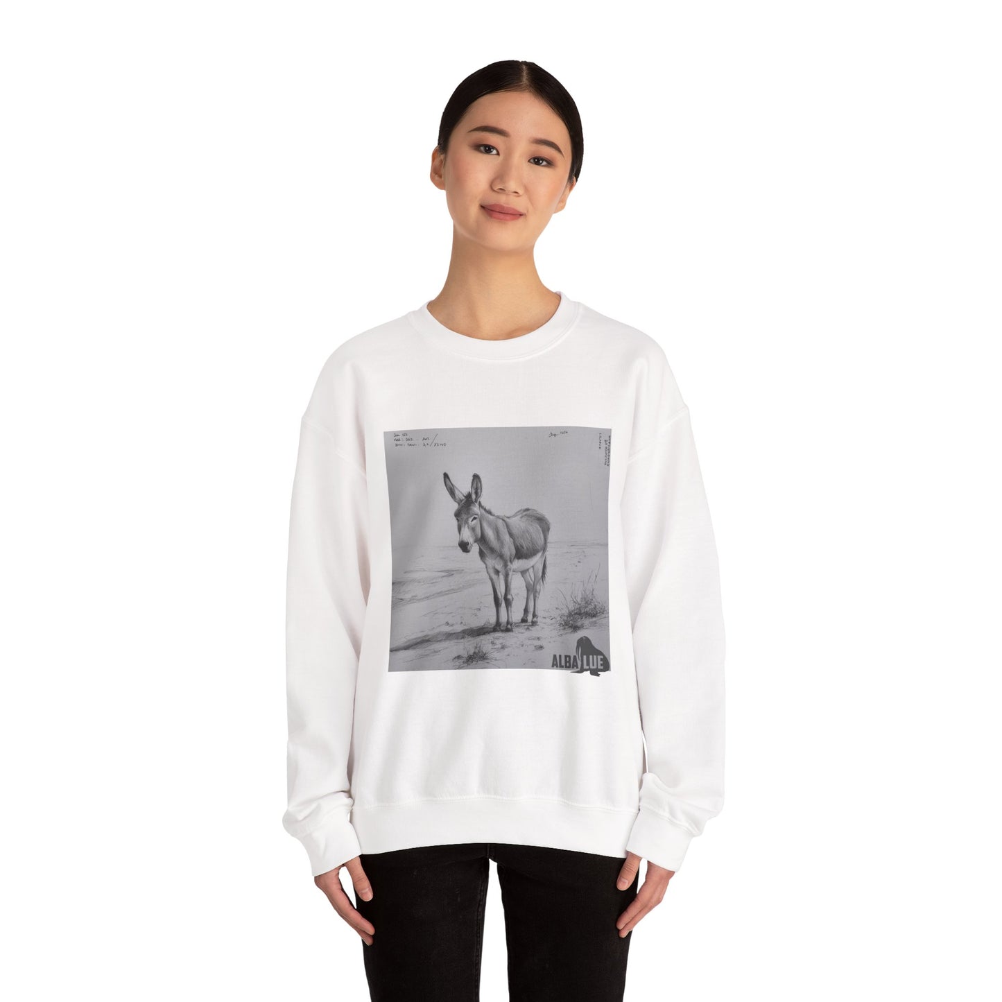 Donkey Lovers design - Crewneck Sweatshirt