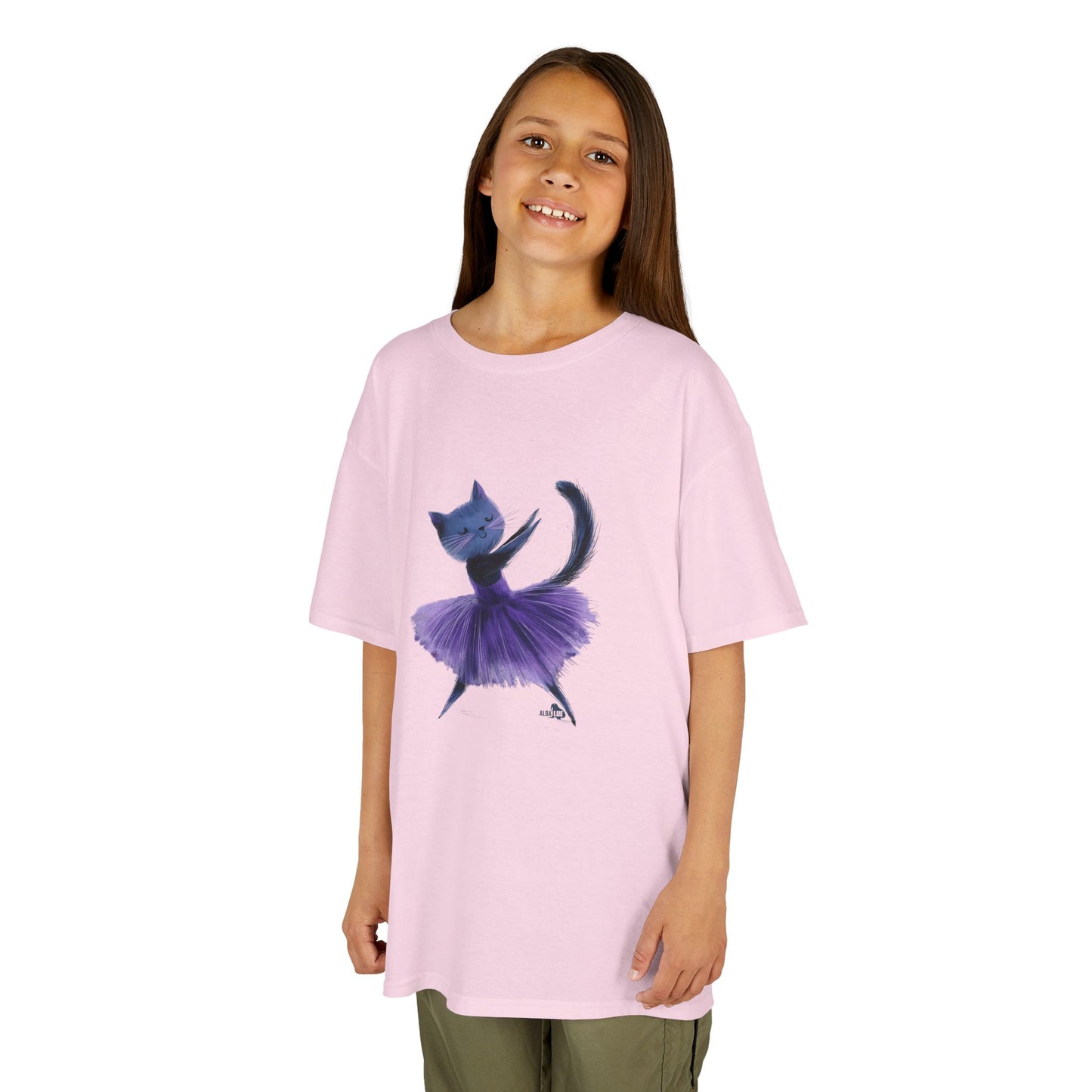 Ballerina Cat - Youth T-shirt
