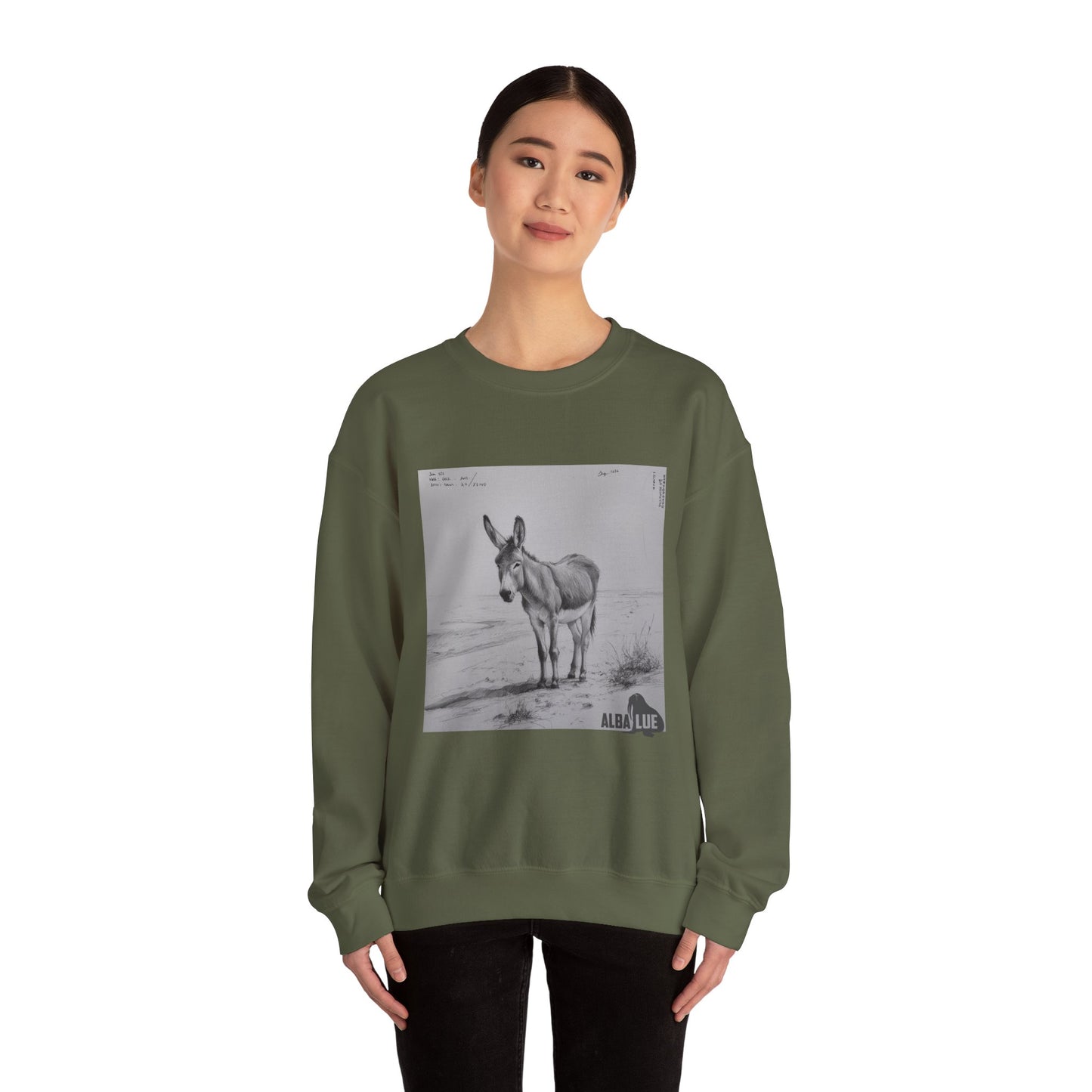 Donkey Lovers design - Crewneck Sweatshirt