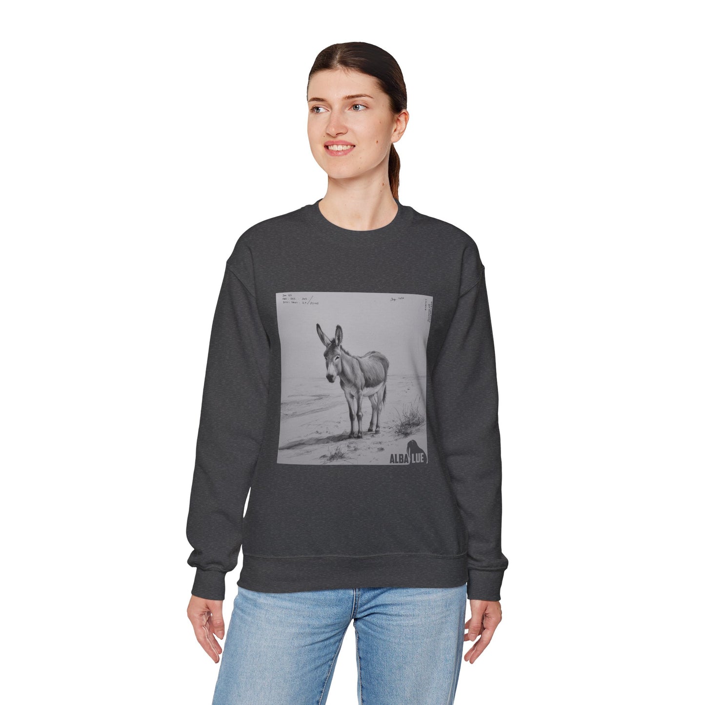 Donkey Lovers design - Crewneck Sweatshirt