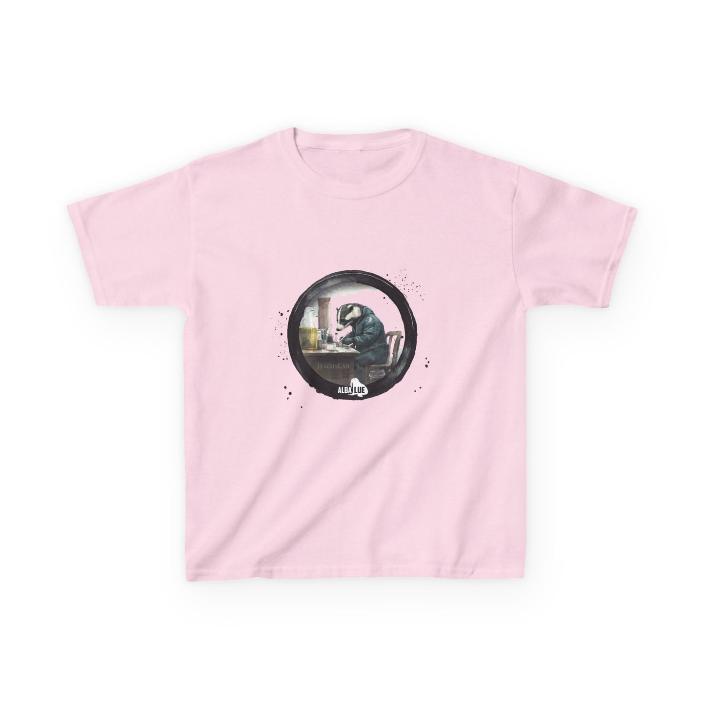 Badger in a Lab — Kids T-shirt
