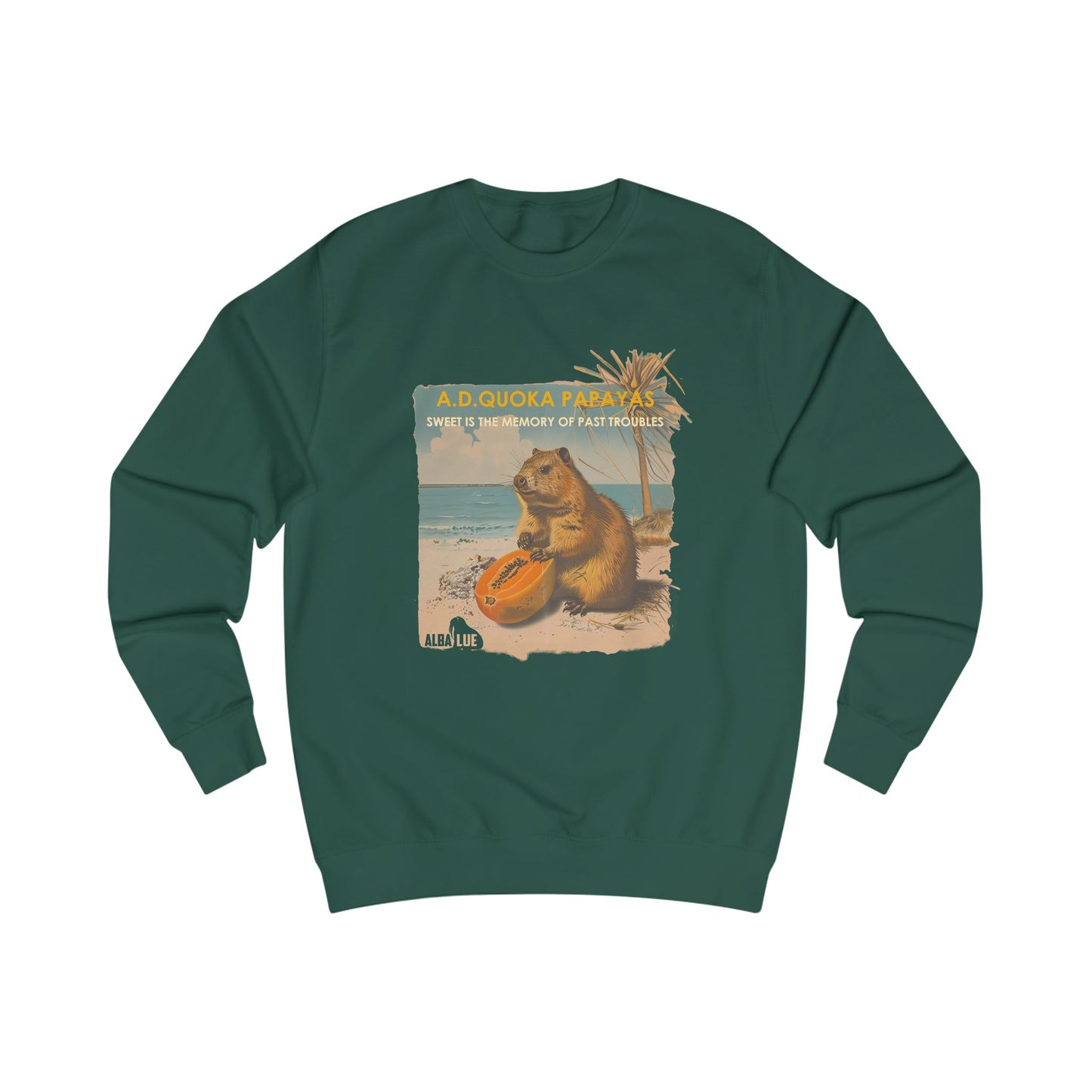 Retro A.D. Quokka Papayas - Sweatshirt
