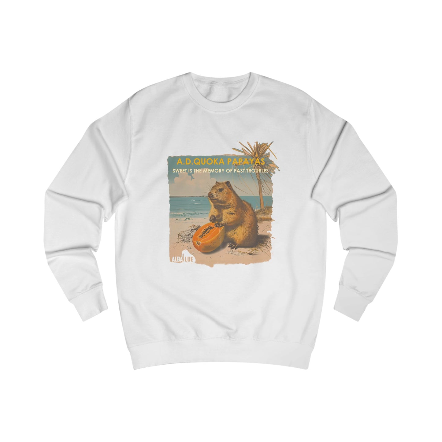 Retro A.D. Quokka Papayas - Sweatshirt