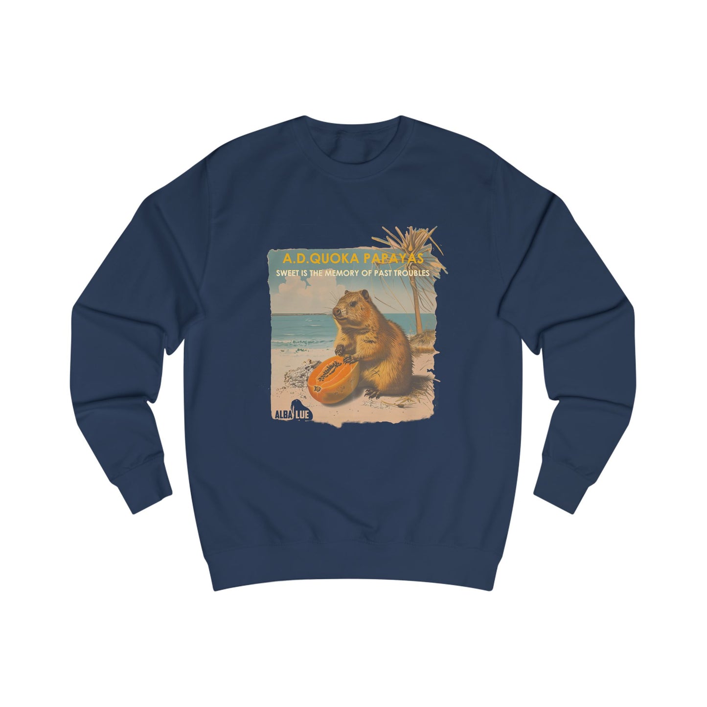 Retro A.D. Quokka Papayas - Sweatshirt