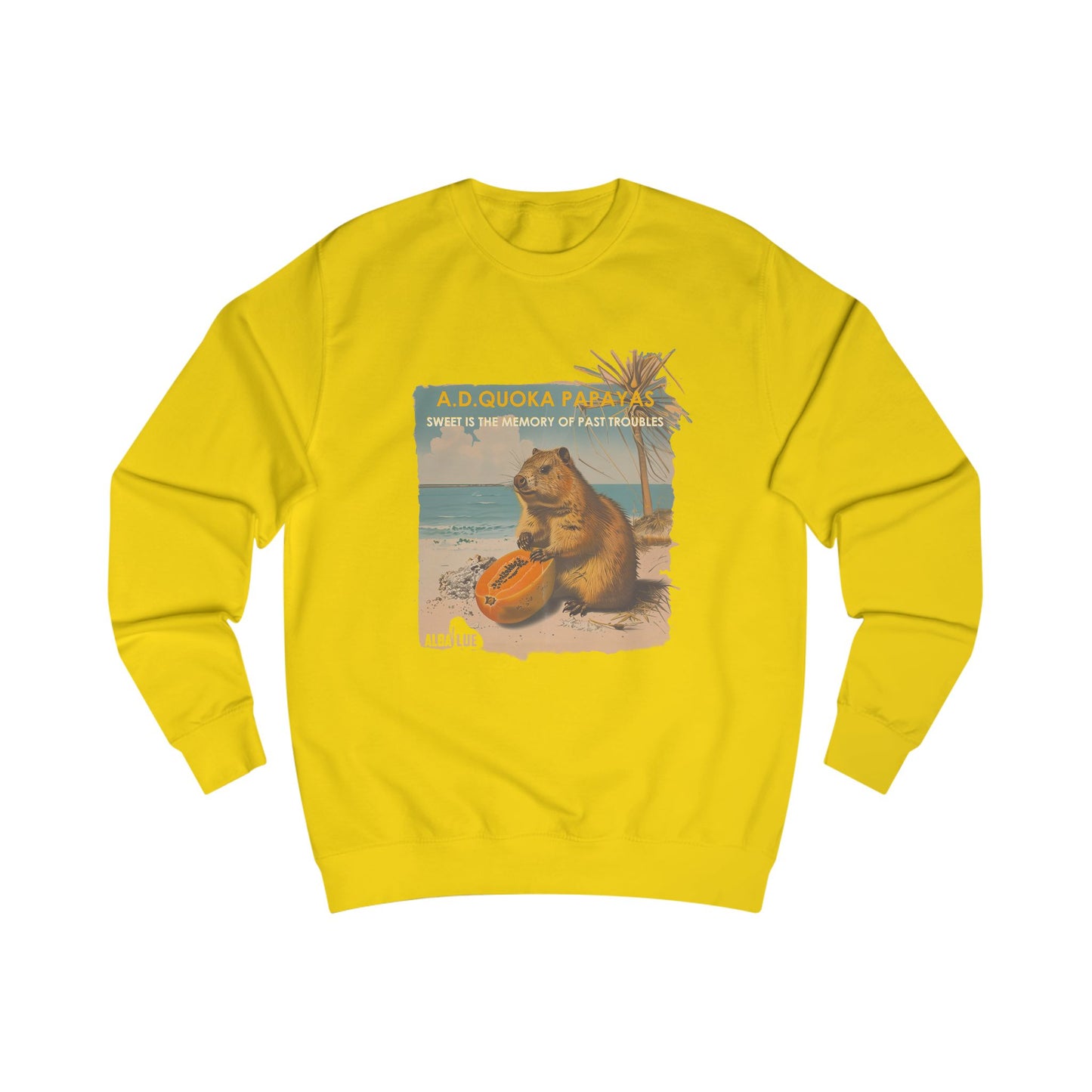 Retro A.D. Quokka Papayas - Sweatshirt