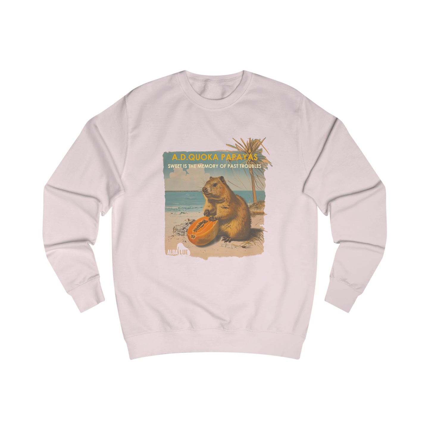 Retro A.D. Quokka Papayas - Sweatshirt