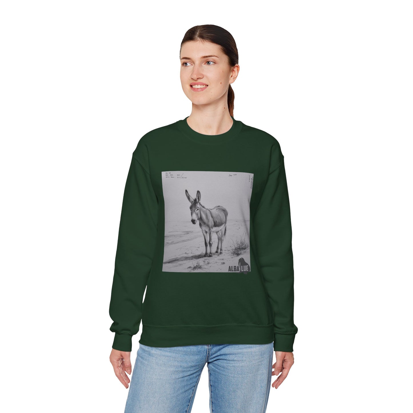 Donkey Lovers design - Crewneck Sweatshirt