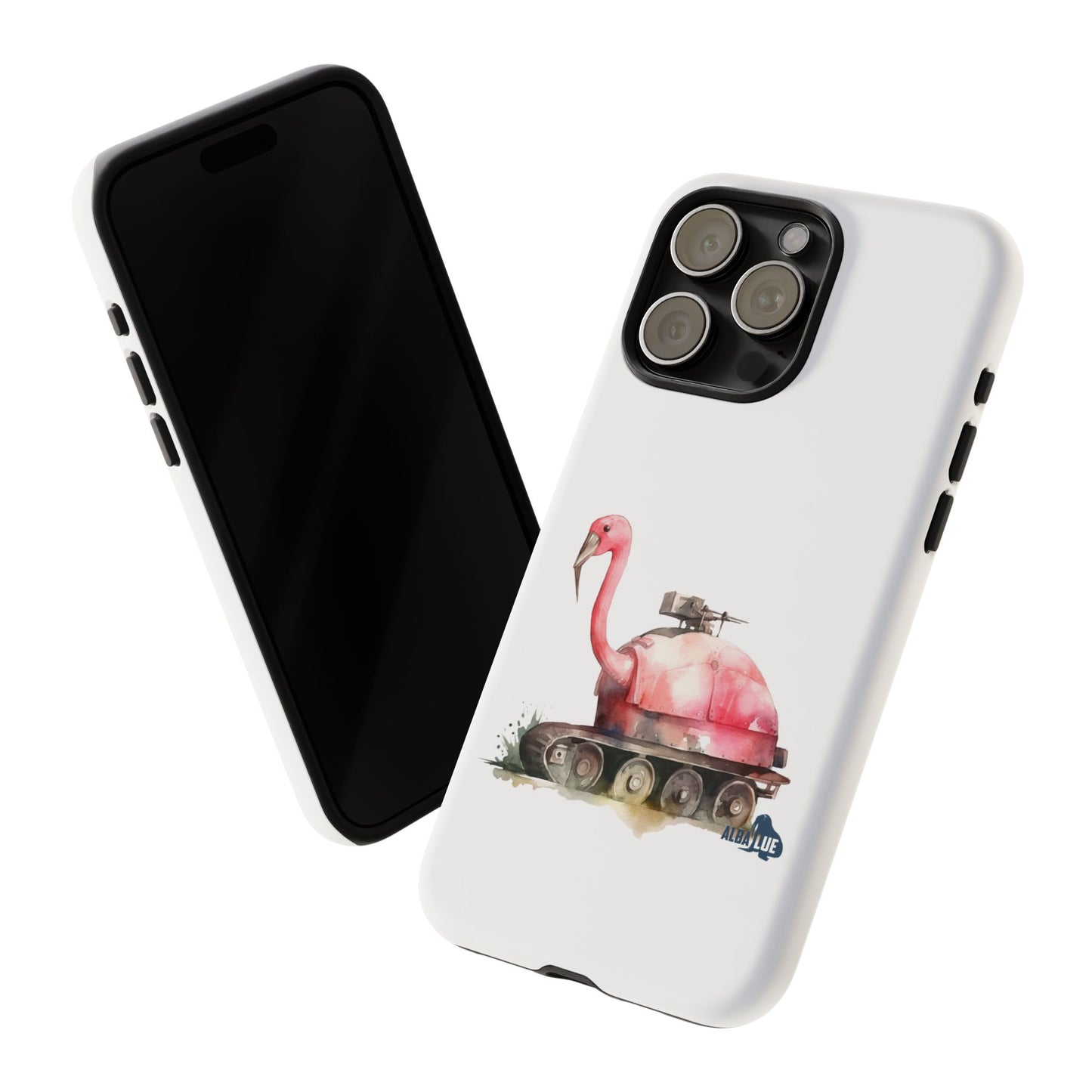 Phone Case — Flamingo Tank Illustration