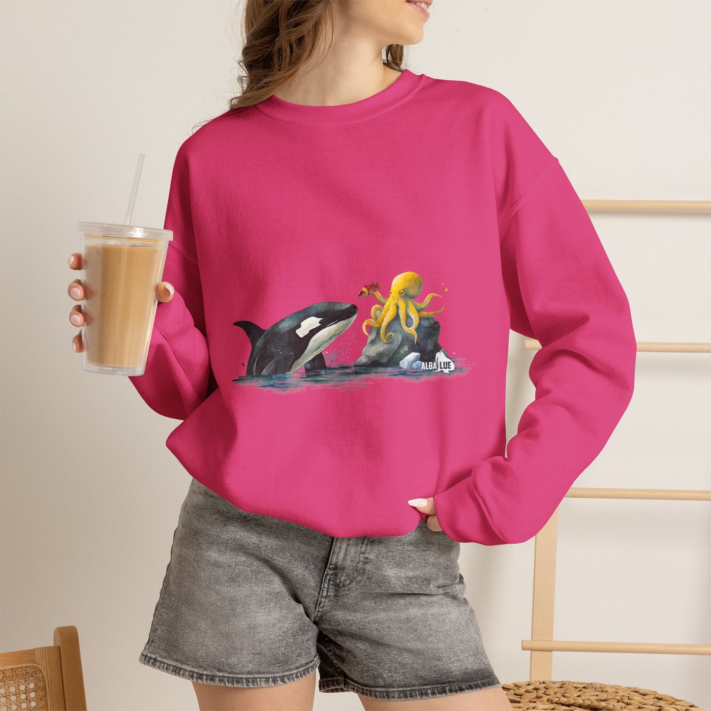 Ocean Wildlife - Crewneck Sweatshirt