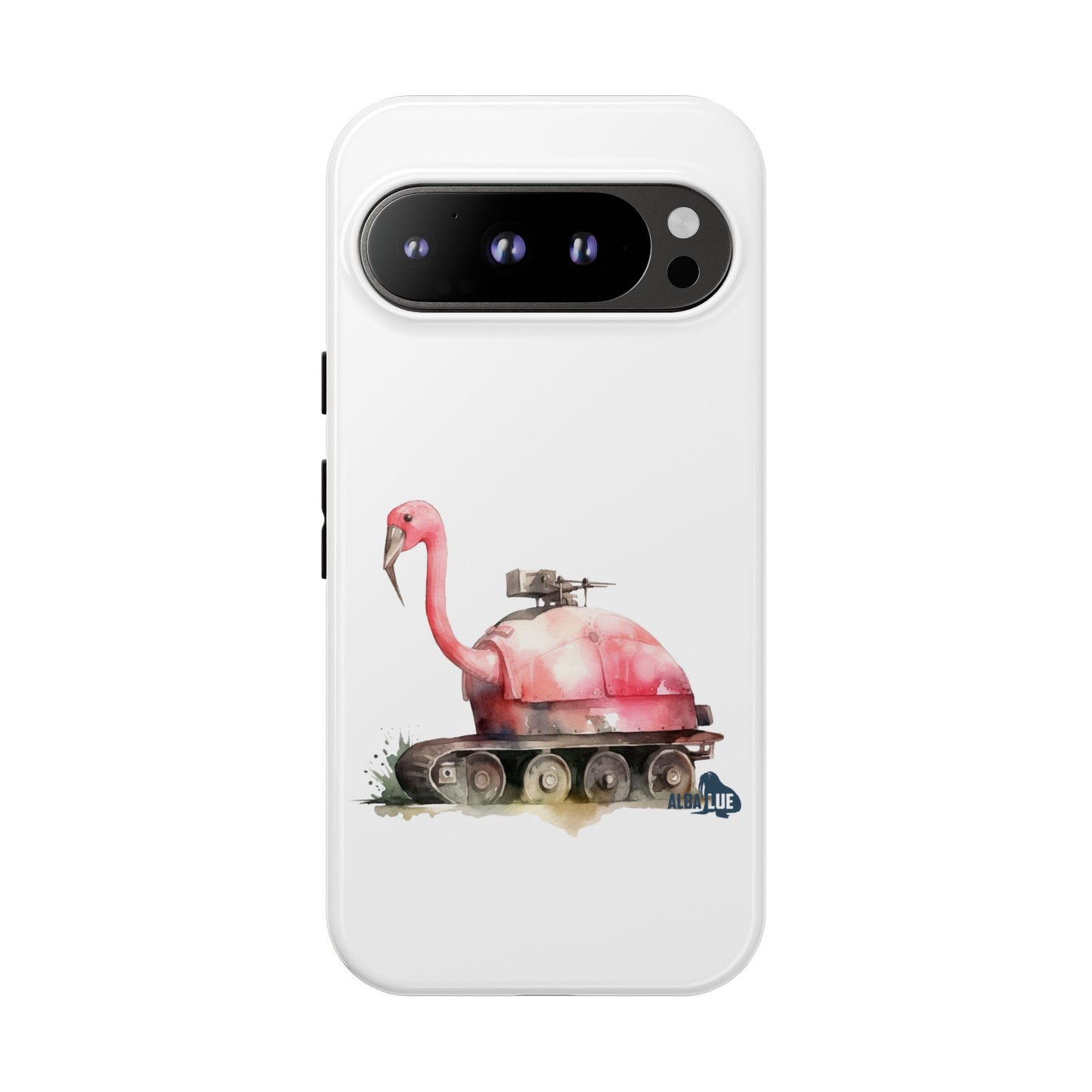 Phone Case — Flamingo Tank Illustration