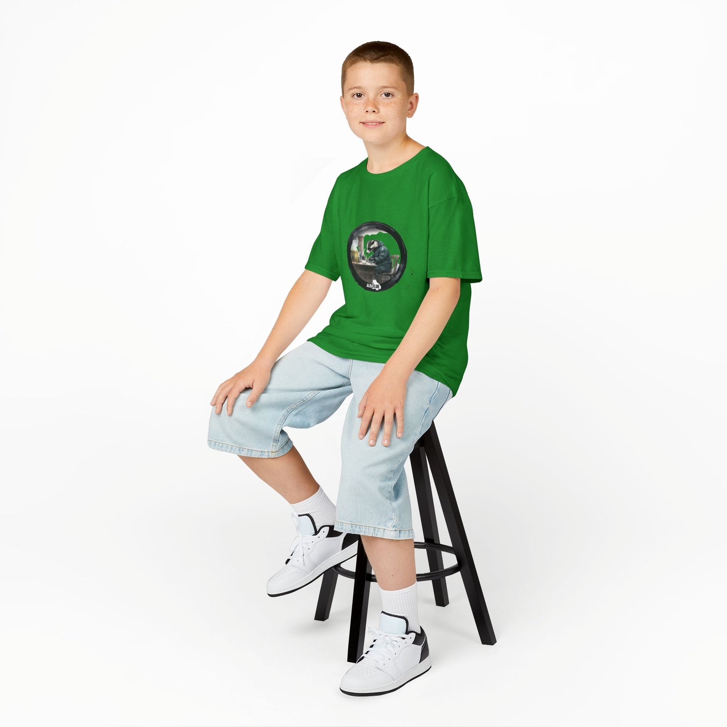 Badger in a Lab — Kids T-shirt