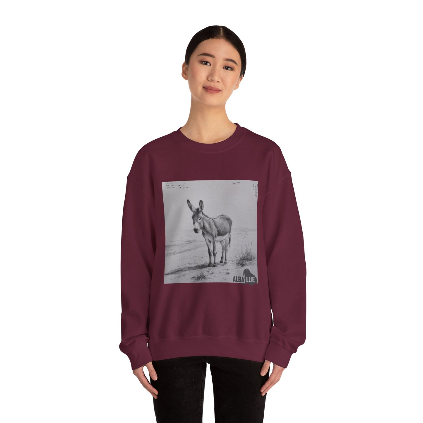 Donkey Lovers design - Crewneck Sweatshirt