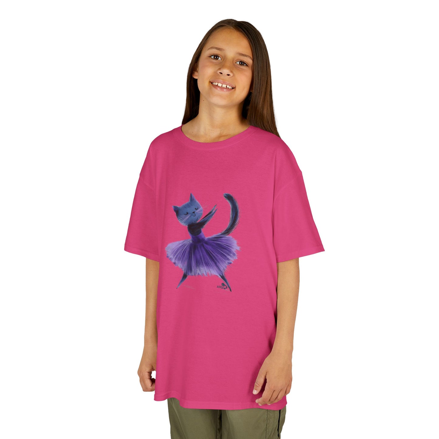 Ballerina Cat - Youth T-shirt