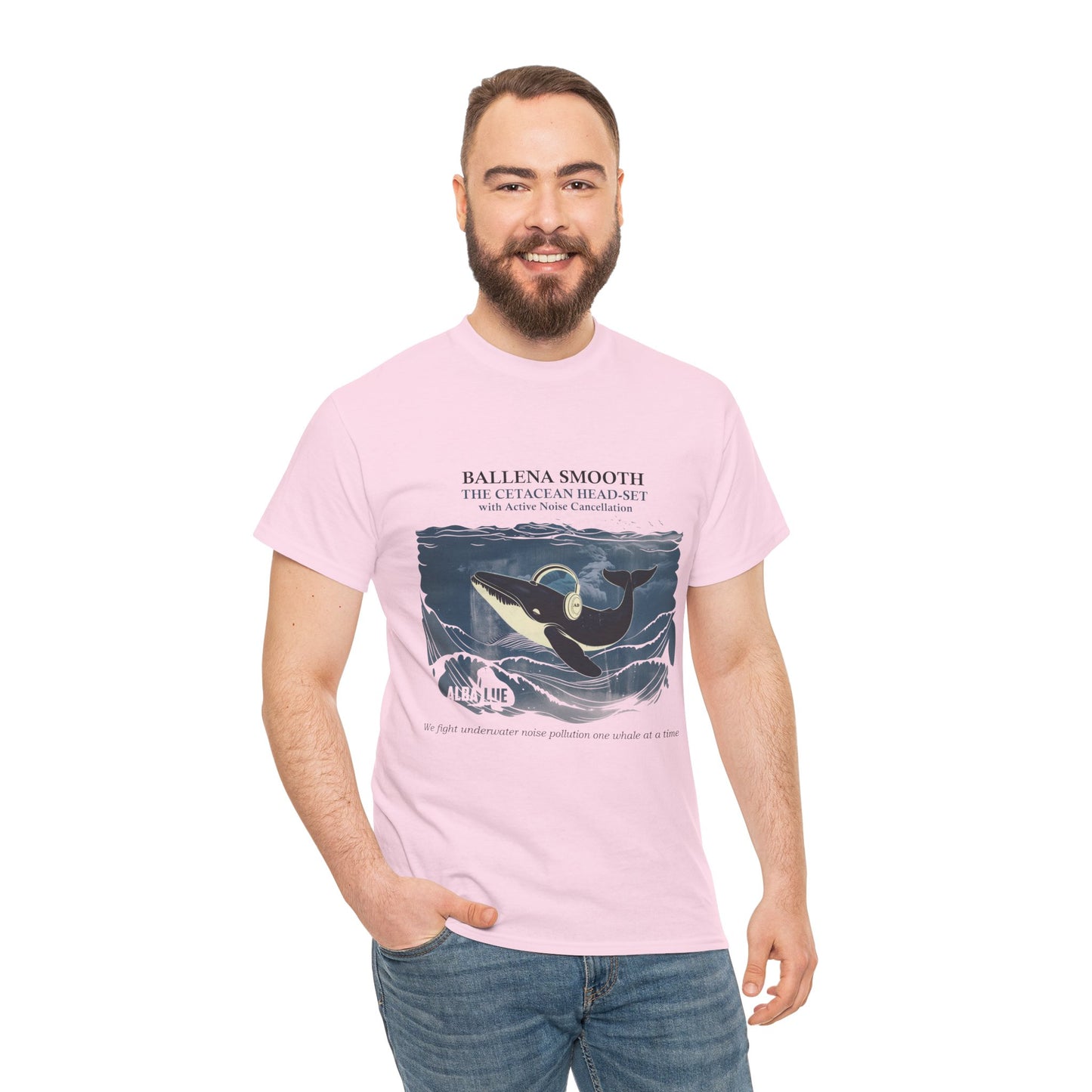 Whale Headphones - T-shirt