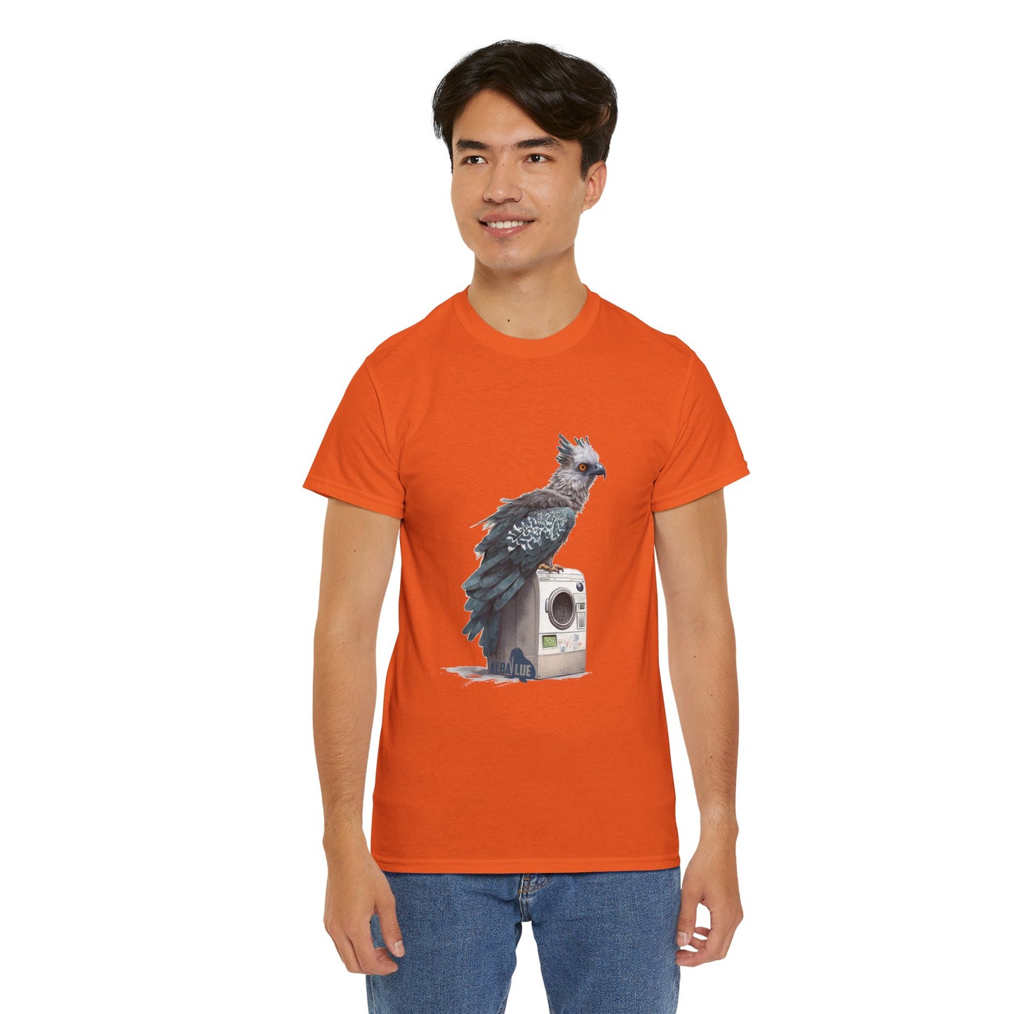 Harpy Eagle Sitting on a Washing Machine  - T-Shirt