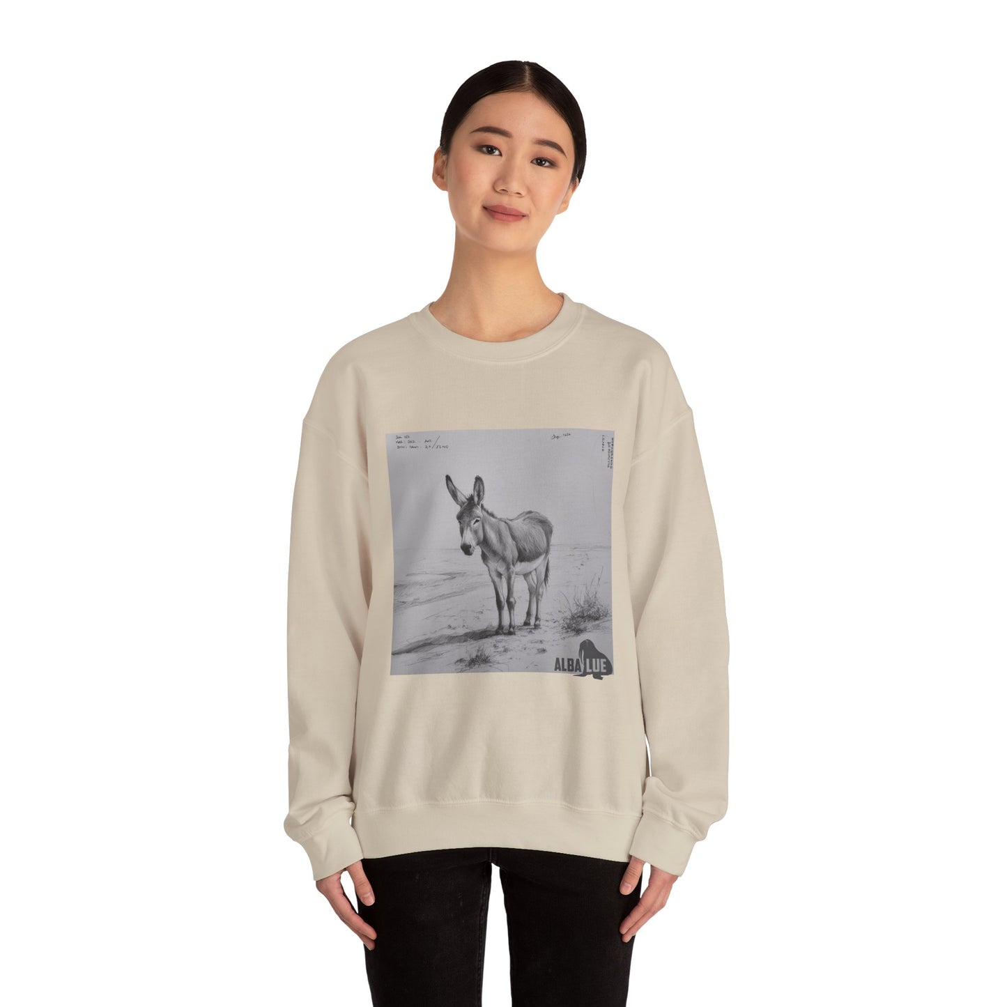 Donkey Lovers design - Crewneck Sweatshirt