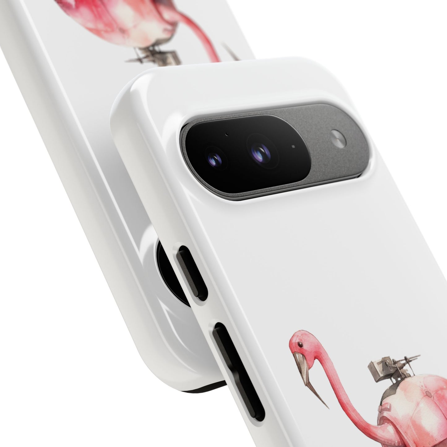 Phone Case — Flamingo Tank Illustration