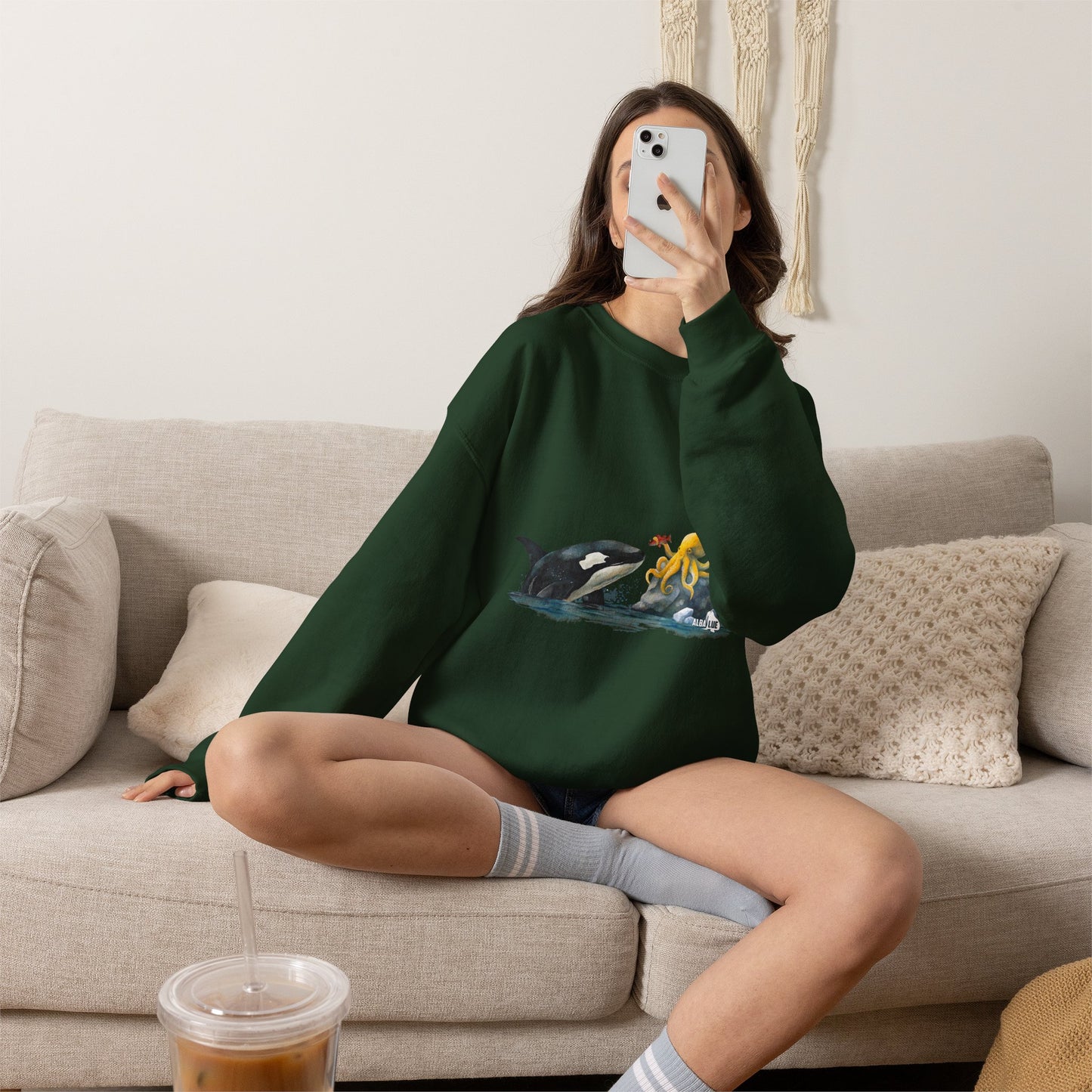 Ocean Wildlife - Crewneck Sweatshirt