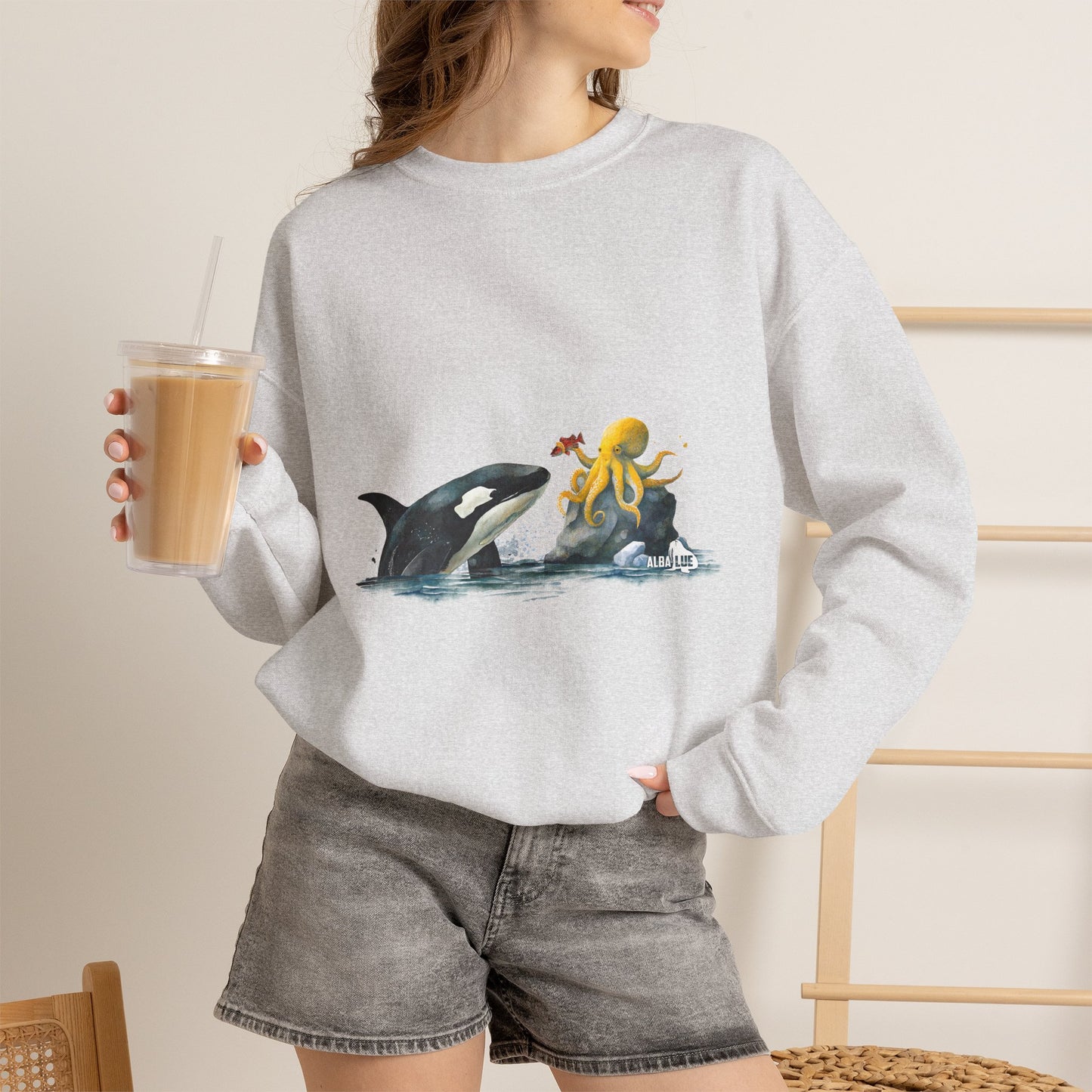Ocean Wildlife - Crewneck Sweatshirt