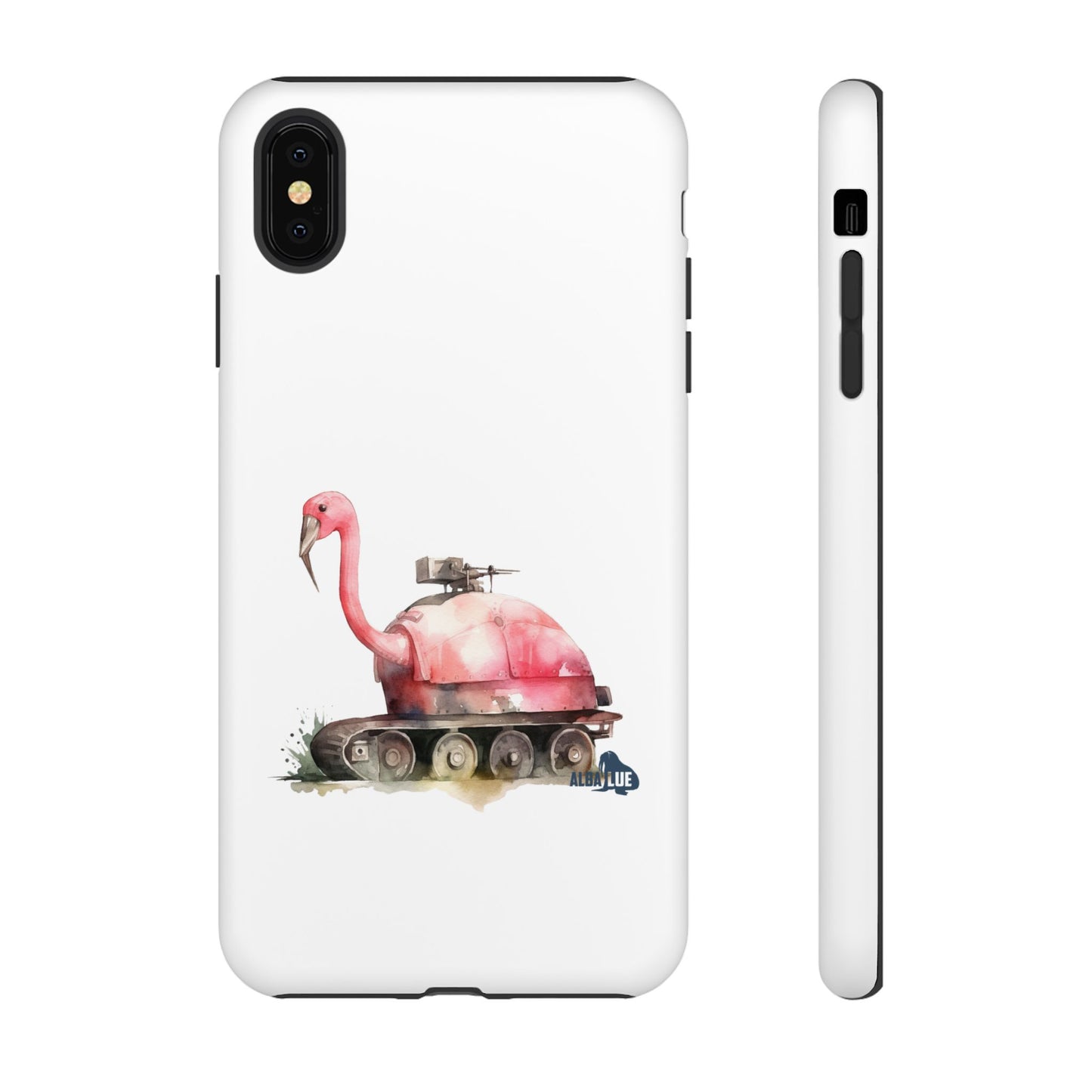 Phone Case — Flamingo Tank Illustration