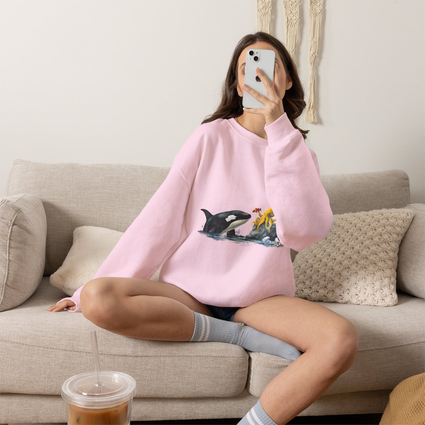 Ocean Wildlife - Crewneck Sweatshirt