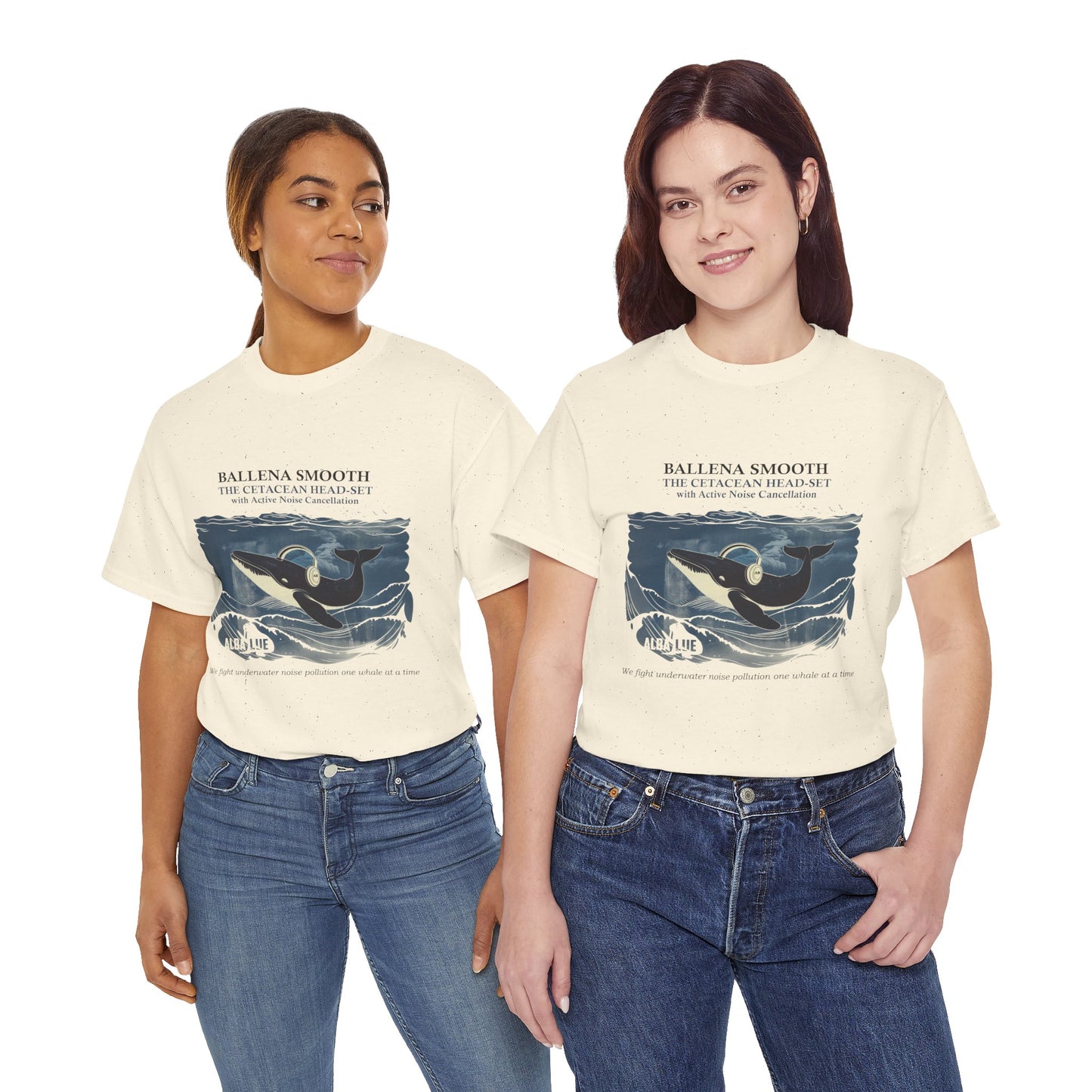 Whale Headphones - T-shirt