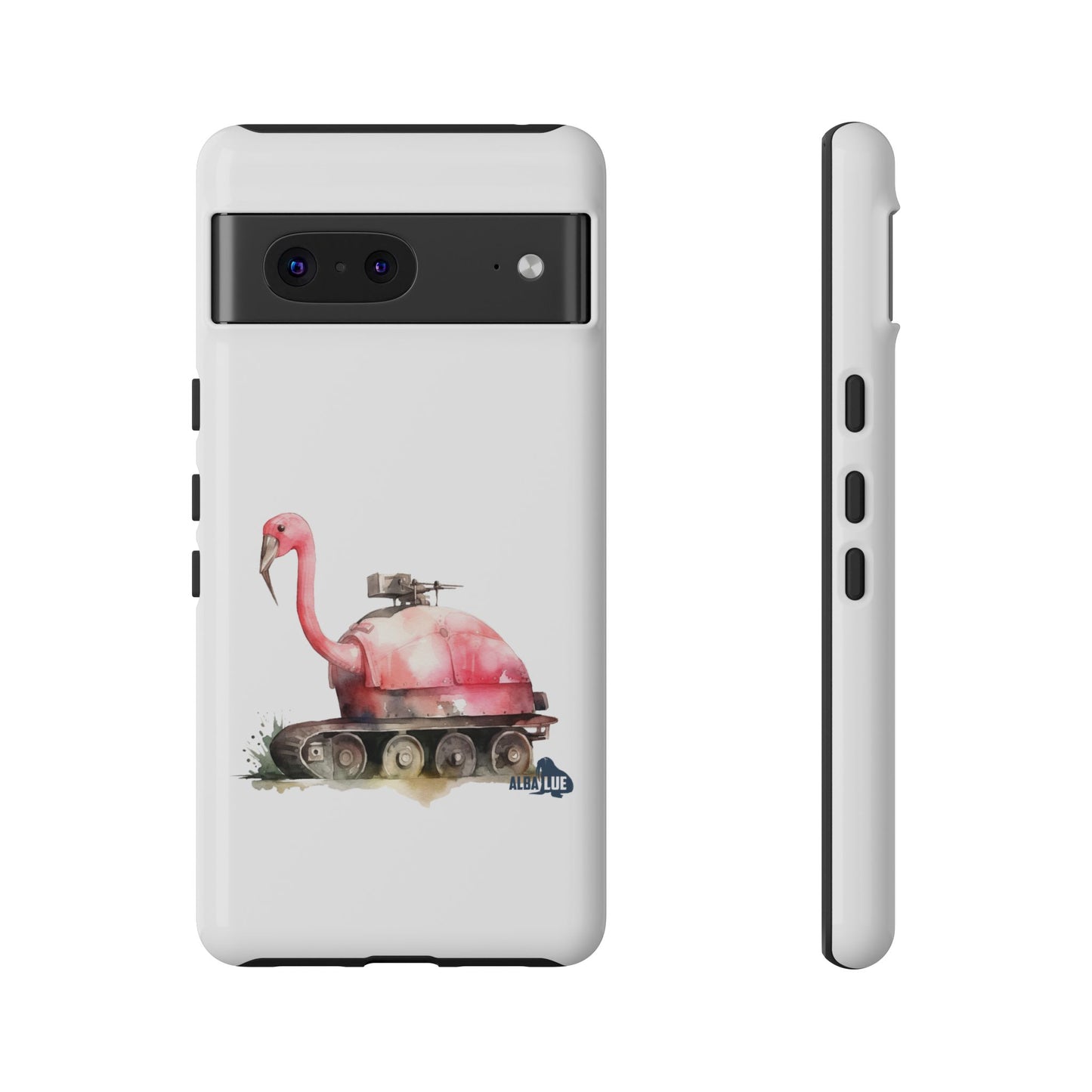 Phone Case — Flamingo Tank Illustration